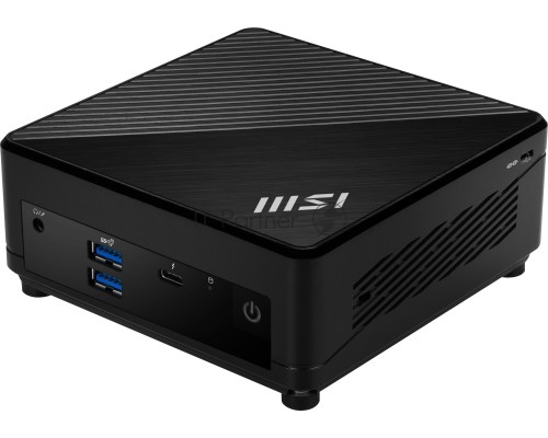 Неттоп MSI Cubi 5 12M-014XRU i5 1235U (1.3) 16Gb SSD512Gb Iris Xe noOS 2xGbitEth WiFi BT 65W черный (9S6-B0A811-222)