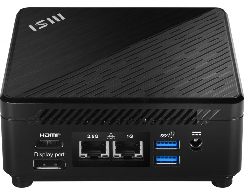 Неттоп MSI Cubi 5 12M-014XRU i5 1235U (1.3) 16Gb SSD512Gb Iris Xe noOS 2xGbitEth WiFi BT 65W черный (9S6-B0A811-222)