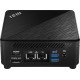Неттоп MSI Cubi 5 12M-014XRU i5 1235U (1.3) 16Gb SSD512Gb Iris Xe noOS 2xGbitEth WiFi BT 65W черный (9S6-B0A811-222)