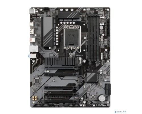Материнская плата Gigabyte B760 DS3H, LGA 1700, Intel B760, 4xDDR5, 4xSATA, 2xM.2, 1xPCI-E 4.0 x16, 4xPCI-E 3.0 x1, 1xHDMI, 1xDP, 1x 1Gb LAN, 1xUSB 3.2 Gen 2, 1xUSB 3.2 Gen 2x2, 4xUSB 2.0, 3x3.5 мм, 7.1, ATX