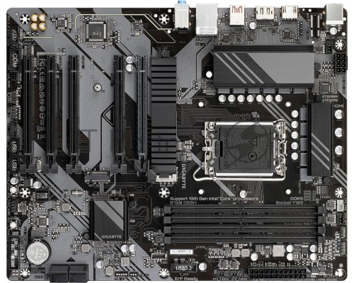 Материнская плата Gigabyte B760 DS3H, LGA 1700, Intel B760, 4xDDR5, 4xSATA, 2xM.2, 1xPCI-E 4.0 x16, 4xPCI-E 3.0 x1, 1xHDMI, 1xDP, 1x 1Gb LAN, 1xUSB 3.2 Gen 2, 1xUSB 3.2 Gen 2x2, 4xUSB 2.0, 3x3.5 мм, 7.1, ATX