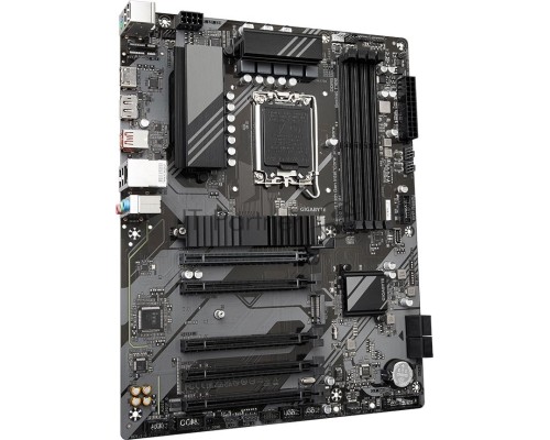 Материнская плата Gigabyte B760 DS3H, LGA 1700, Intel B760, 4xDDR5, 4xSATA, 2xM.2, 1xPCI-E 4.0 x16, 4xPCI-E 3.0 x1, 1xHDMI, 1xDP, 1x 1Gb LAN, 1xUSB 3.2 Gen 2, 1xUSB 3.2 Gen 2x2, 4xUSB 2.0, 3x3.5 мм, 7.1, ATX