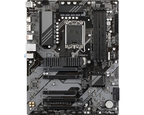 Материнская плата Gigabyte B760 DS3H, LGA 1700, Intel B760, 4xDDR5, 4xSATA, 2xM.2, 1xPCI-E 4.0 x16, 4xPCI-E 3.0 x1, 1xHDMI, 1xDP, 1x 1Gb LAN, 1xUSB 3.2 Gen 2, 1xUSB 3.2 Gen 2x2, 4xUSB 2.0, 3x3.5 мм, 7.1, ATX