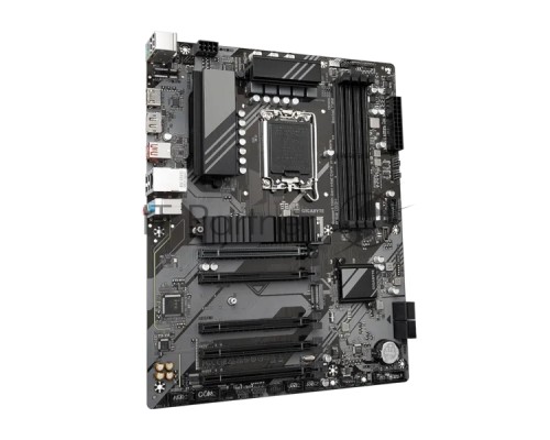 Материнская плата Gigabyte B760 DS3H, LGA 1700, Intel B760, 4xDDR5, 4xSATA, 2xM.2, 1xPCI-E 4.0 x16, 4xPCI-E 3.0 x1, 1xHDMI, 1xDP, 1x 1Gb LAN, 1xUSB 3.2 Gen 2, 1xUSB 3.2 Gen 2x2, 4xUSB 2.0, 3x3.5 мм, 7.1, ATX