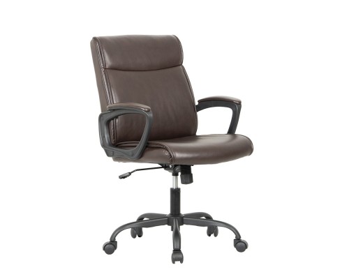 [Офисные кресла] Офисное кресло Chairman CH303 экокожа, коричневый (7145993)