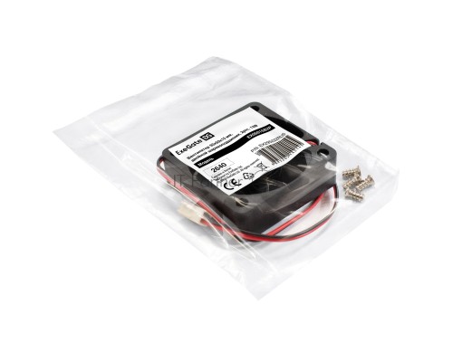 Вентилятор 12В DC ExeGate EX05015B2P (50x50x15 мм, 2-Ball (двойной шарикоподшипник), 2pin, 6000RPM, 33dBA)