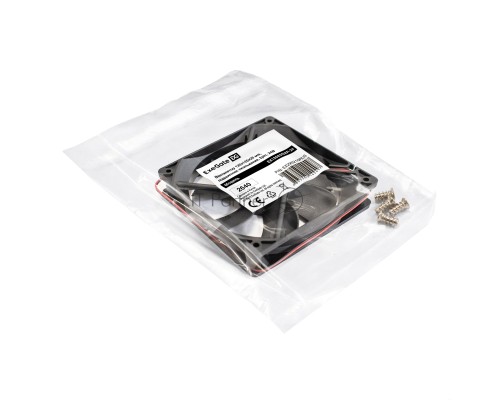 Вентилятор 24В DC ExeGate EX12025S2P-24 (120x120x25 мм, Sleeve bearing (подшипник скольжения), 2pin, 2100RPM, 34.2dBA)
