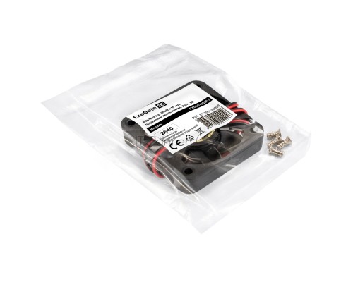 Вентилятор 5В DC ExeGate EX05010S2P-5 (50x50x10 мм, Sleeve bearing (подшипник скольжения), 2pin, 5500RPM, 27dBA)