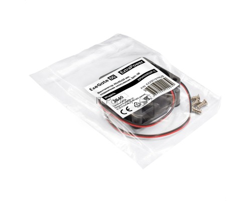 Вентилятор 5В DC ExeGate ExtraPower EP04020S2P-5 (40x40x20 мм, Sleeve bearing (подшипник скольжения), 2pin, 7000RPM, 30.5dBA)