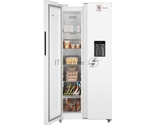 Холодильник Weissgauff WSBS 600 W NoFrost Inverter Water Dispenser Холодильник Weissgauff WSBS 600 W NoFrost Inverter Water Dispenser