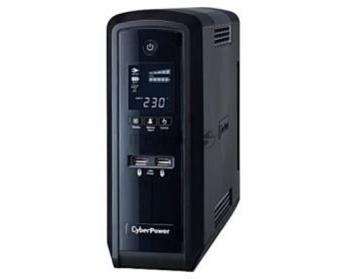 Источник бесперебойного питания CyberPower CP1500EPFCLCD 1500VA/900W USB/RJ11/45 (3+3 EURO)