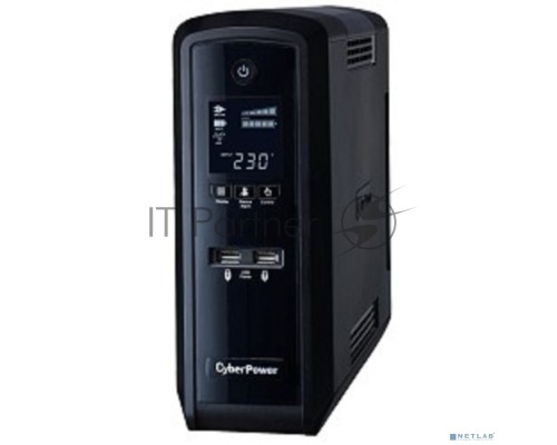 Источник бесперебойного питания CyberPower CP1500EPFCLCD 1500VA/900W USB/RJ11/45 (3+3 EURO)