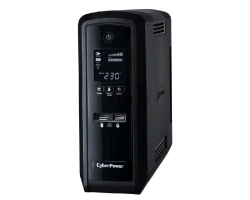 Источник бесперебойного питания CyberPower CP1500EPFCLCD 1500VA/900W USB/RJ11/45 (3+3 EURO)