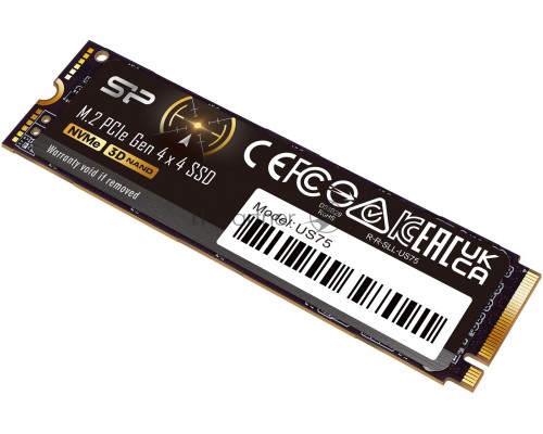 Накопитель SSD Silicon Power PCI-E 4.0 x4 1TB SP01KGBP44US7505 US75 M.2 2280 Накопитель SSD Silicon Power PCI-E 4.0 x4 1TB SP01KGBP44US7505 US75 M.2 2280
