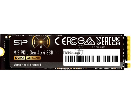 Накопитель SSD Silicon Power PCI-E 4.0 x4 1TB SP01KGBP44US7505 US75 M.2 2280 Накопитель SSD Silicon Power PCI-E 4.0 x4 1TB SP01KGBP44US7505 US75 M.2 2280