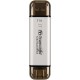 Накопитель SSD Transcend USB-C 1TB TS1TESD310S серебристый USB-A