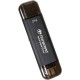 Накопитель SSD Transcend USB-C 2TB TS2TESD310C серый USB-A