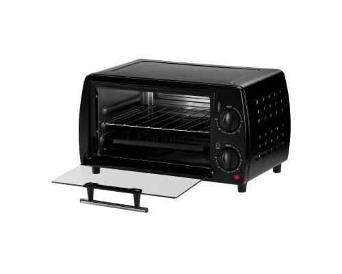 Мини-печь Galaxy Line GL 2626, черный, 10 л, 1000 Вт, таймер на 60 минут, индикатор работы, автоотключение