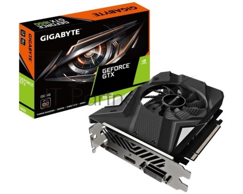 Видеокарта Gigabyte GV-N1656OC-4GD (V4.0) nVidia GeForce GTX 1650 4gb OC PCI-E (128bit/GDDR6/DVI/HDMI/DP/RTL)