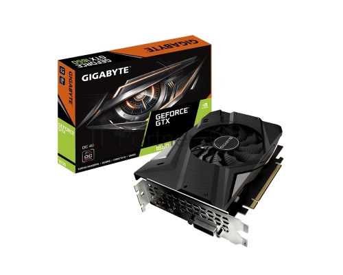Видеокарта Gigabyte GV-N1656OC-4GD (V4.0) nVidia GeForce GTX 1650 4gb OC PCI-E (128bit/GDDR6/DVI/HDMI/DP/RTL)