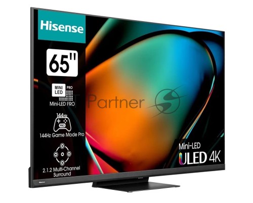 Телевизор Hisense 65'' 65U8KQ темно-серый/черный Mini-Led UHD Smart