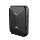 Компьютер Chuwi  HeroBox  Intel N-series N100(0.8Ghz)/8192Mb/256SSDGb/Int:Intel UHD Graphics 600/BT/WiFi/war 1y/0.59kg/Black/Win11Home + BT5.2/USB3.0*2, USB2.0*2/HDMI 2.0 *1 (4K 60Hz)/VGA*1/M.2*2, 2280, MAX 1TB, PCIE & SATA3/Type-C*1/Ear
