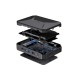 Компьютер Chuwi  HeroBox  Intel N-series N100(0.8Ghz)/8192Mb/256SSDGb/Int:Intel UHD Graphics 600/BT/WiFi/war 1y/0.59kg/Black/Win11Home + BT5.2/USB3.0*2, USB2.0*2/HDMI 2.0 *1 (4K 60Hz)/VGA*1/M.2*2, 2280, MAX 1TB, PCIE & SATA3/Type-C*1/Ear