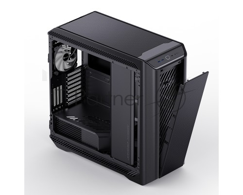 Корпус компьютерный E-ATX/ JONSBO D500 BK, E-ATX case, 2xU3.0+1xType-C, Combo Audio, 2.0mm aluminium +metal