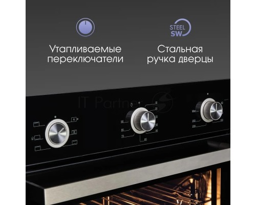 Духовой электрический шкаф Zigmund & Shtain E 151 B черный Духовой электрический шкаф Zigmund & Shtain E 151 B черный