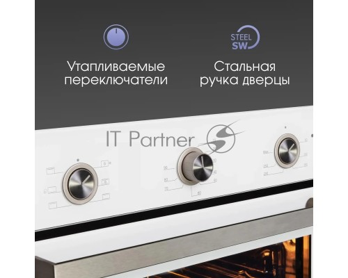 Духовой электрический шкаф Zigmund & Shtain E 151 W белый Духовой электрический шкаф Zigmund & Shtain E 151 W белый