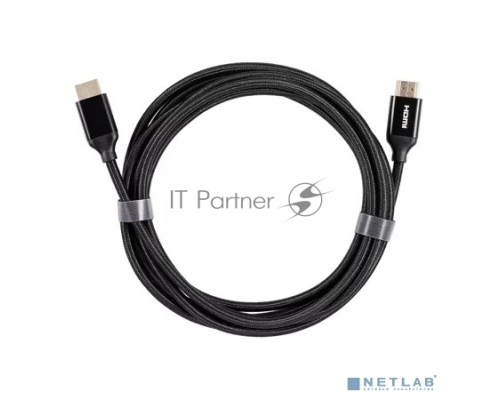 Кабель HDMI 19M/M ver 2.0, 3М,  iOpen (light) <ACG520BM-3.0>