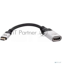 Aдаптер USB 3.1 Type-Cm --> HDMI A(f) 8K@60Hz, 0.15m ,Alum ,VCOM <CU423MV-8K>