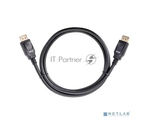 Кабель соединительный DISPLAY PORT v2.1 40GBps, 8K@60Hz, 1.5m, медь,  VCOM <CG651-1.5>