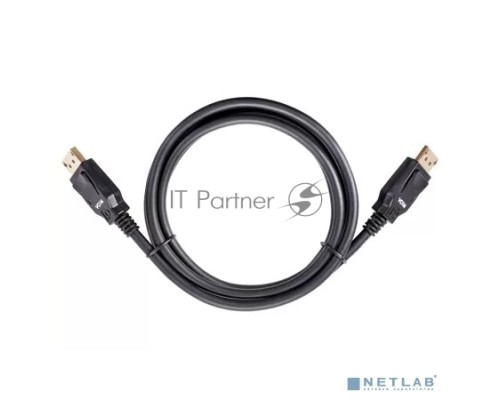 Кабель соединительный DISPLAY PORT v2.1 40GBps, 8K@60Hz, 2m, медь,  VCOM <CG651-2.0>