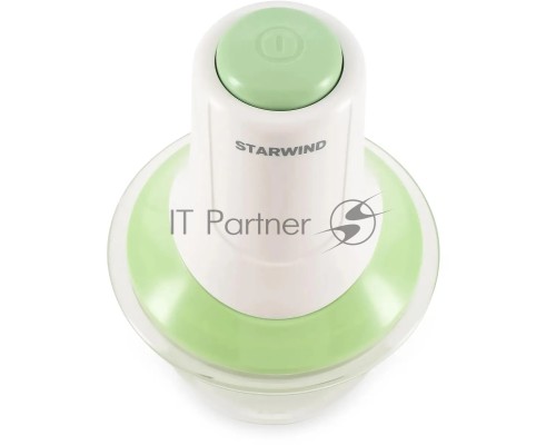 Измельчитель электрический Starwind SCG2011 1л. 300Вт белый/бирюзовый
