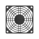 Решетка для вентилятора 80x80 ExeGate EG-080PSB (80x80 мм, пластиковая, квадратная, черная)