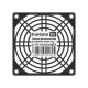 Решетка для вентилятора 80x80 ExeGate EG-080PSB (80x80 мм, пластиковая, квадратная, черная)