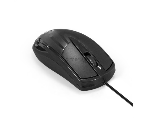 Комплект ExeGate Professional Standard Combo MK110 (клавиатура влагозащищенная 104кл. + мышь оптическая 1000dpi, 3 кнопки и колесо прокрутки, длина кабелей 1,5м; USB, черный, Color Box)