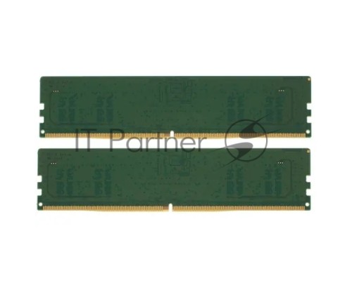 Оперативная память Kingston 16GB DDR5 4800 (2*8Gb) DIMM KVR48U40BS6K2-16 Non-ECC , CL40 , 1.1V, 288-pin 16Gbit, RTL
