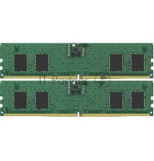 Оперативная память Kingston 16GB DDR5 5600 (2*8Gb)DIMM KVR56U46BS6K2-16 Non-ECC , CL46 , 1.1V, 288-pin 16Gbit, RTL