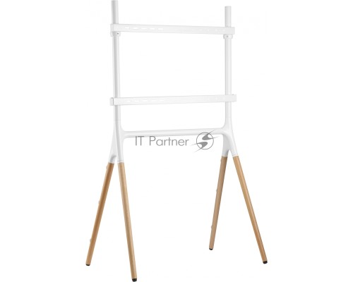 Подставка для телевизора Cactus CS-ST1247WTBCH белый/береза 49