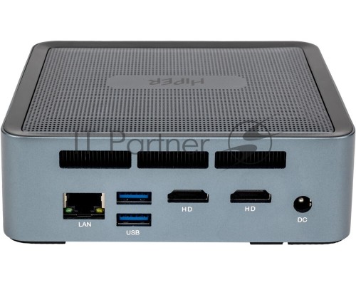 Неттоп Hiper ED20 gray (Core i5 1155G7/8Gb/256Gb SSD/noDVD/VGA int/noOS) (I5115R8N2NSG)