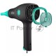 Фен Kitfort КТ-3222 2000Вт черный/бирюзовый