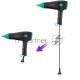 Фен Kitfort КТ-3222 2000Вт черный/бирюзовый