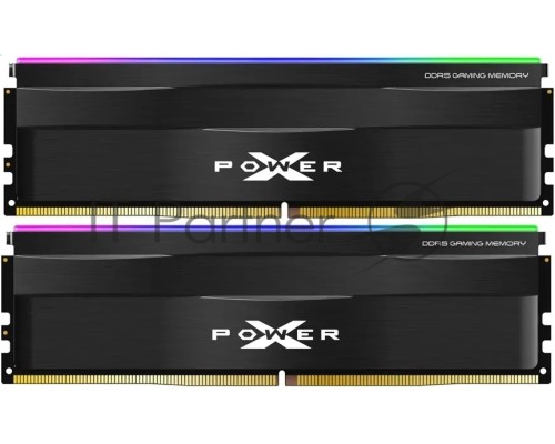Оперативная память Silicon Power 32GB 5600МГц XPOWER Zenith RGB DDR5 CL40 DIMM (KIT of 2) 2Gx8 SR Black Оперативная память Silicon Power 32GB 5600МГц XPOWER Zenith RGB DDR5 CL40 DIMM (KIT of 2) 2Gx8 SR Black