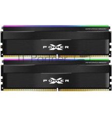 Оперативная память Silicon Power 64GB 5600МГц XPOWER Zenith RGB DDR5 CL40 DIMM (KIT of 2) 2Gx8 DR Black