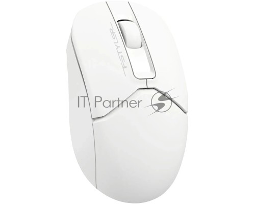 Мышь беспроводная A4Tech Fstyler FB12S белый, 1200 dpi, радиоканал, Bluetooth, USB, кнопки - 2