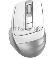 Мышь беспроводная A4Tech Fstyler FB35CS белый/серый, 2000 dpi, радиоканал, Bluetooth, USB, кнопки - 5