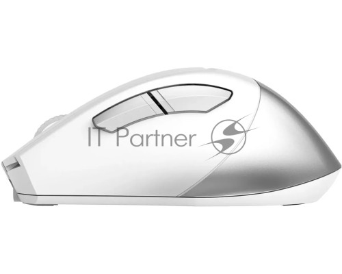 Мышь беспроводная A4Tech Fstyler FB35CS белый/серый, 2000 dpi, радиоканал, Bluetooth, USB, кнопки - 5