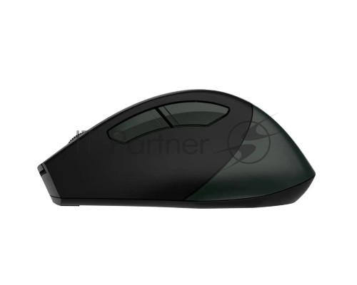 Мышь беспроводная A4Tech Fstyler FB35CS темно-зеленый/черный, 2000 dpi, радиоканал, Bluetooth, USB, кнопки - 5
